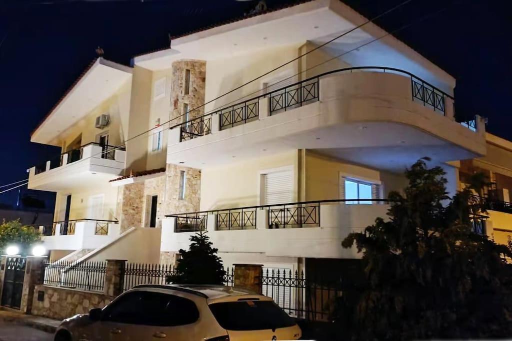 Eva'S Villas 2室温馨庭院拥有私家停车位 Glyka Nera Bagian luar foto